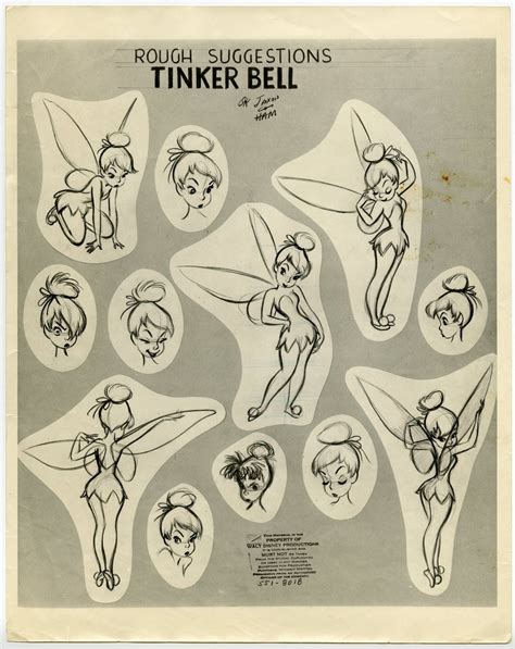 Image Result For Tinkerbell Model Sheet Disney Sketches Disney
