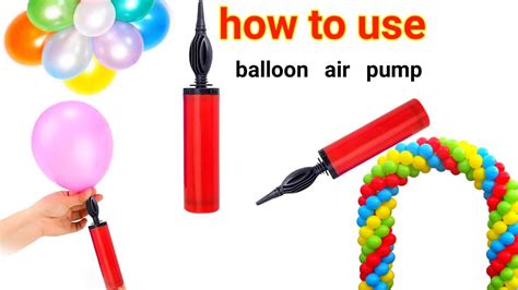 how to use balloon air pump🎈 balloon decoration air pump only ₹40 youtube