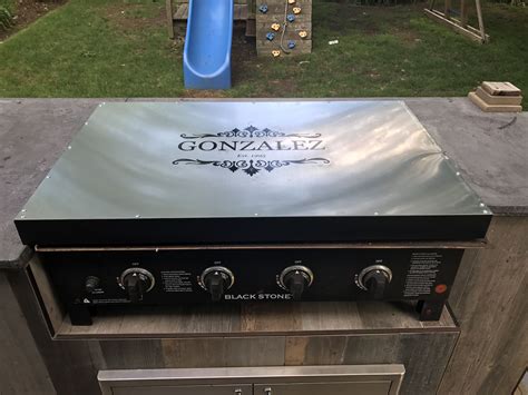 How to upgrade your outdoor kitchen this summer Stove top cover for Blackstone griddle made out of ...