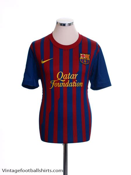2011 12 Barcelona Home Shirt A Iniesta 8 M