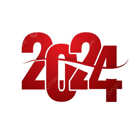2024 Projekty Efektów Tekstowych Wektor 2024 Czcionek 2024tekst 2024