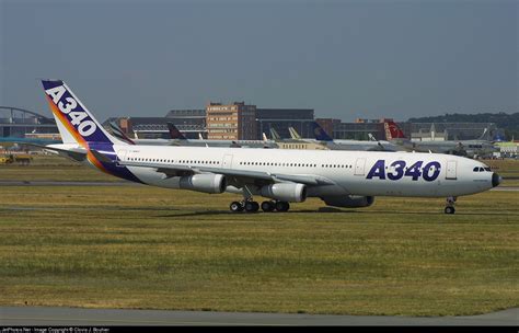 F Wwai Airbus A340 311 Airbus Industrie Clovis J Bouhier Jetphotos