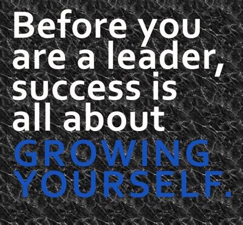 Before You Are A Leader Success Is All Jack Welch Leadership Quote