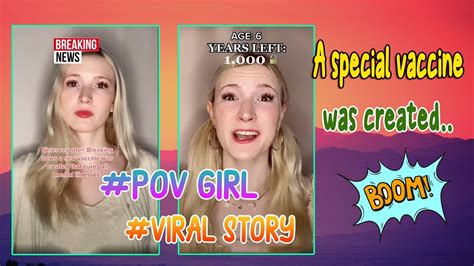 a special vaccine was created 😨😨😨 best pov girls viral story 2022 💝compilation youtube