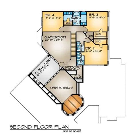 Grand Royale Tuscan Style Floor Plan Features Massive Layout Tuscan