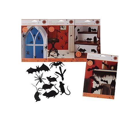Martha Stewart Crafts Set Of 4 Halloween Silhouettes