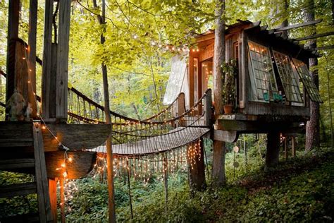 A Fairy Tale Urban Treehouse Hidden In The Woods In Atlanta Georgia