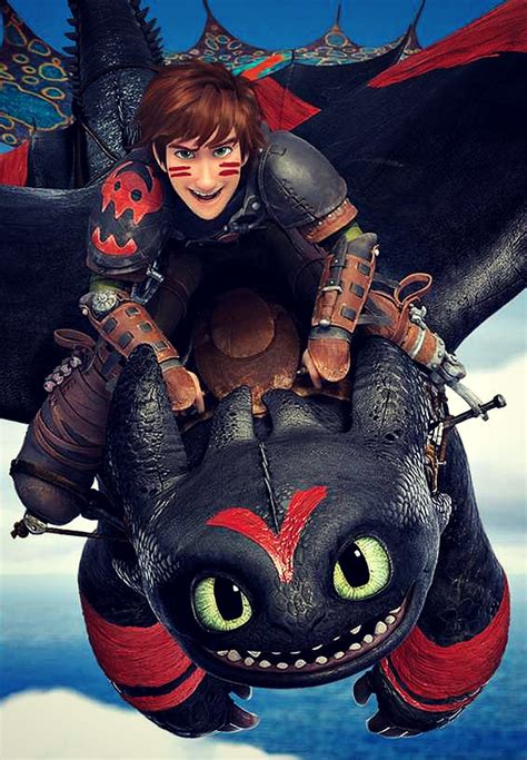 How To Train Your Dragon Hiccup And Toothless Wallpaper