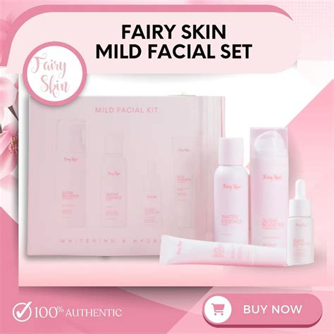 Fairyskin Mild Facial Kit Fairy Skin Maintenance Set Shopee Philippines