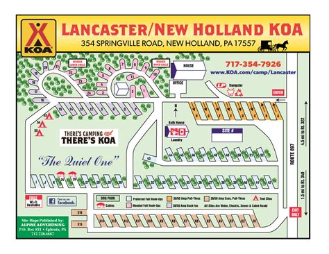 New Holland Pennsylvania Campground Lancaster New Holland Koa