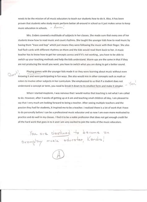 Fascinating Reflection Paper Example Essays Thatsnotus