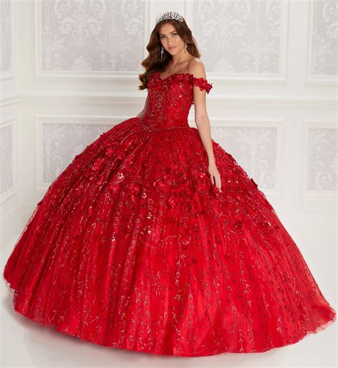 red quinceanera dress from princesa by ariana vara pr22036nl — danielly s boutique