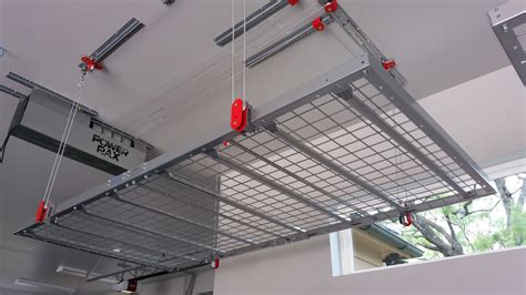 Top 25 Of Motorized Overhead Garage Storage Systems