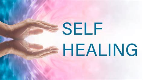 Self Healing Not Only Viable But Also Transcendental For Our Well