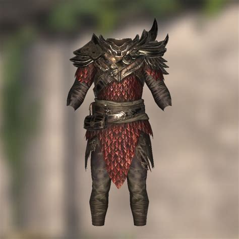 Bladesdaedric Mail Armor The Unofficial Elder Scrolls Pages Uesp