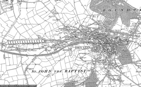 Waves 2 feet or less. Old Maps of Dunkirk, Wiltshire - Francis Frith