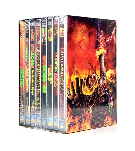 The Evil Bong Box Set 8 Disc Dvd 420 Weed Comedy Stoner Horror Fantasy