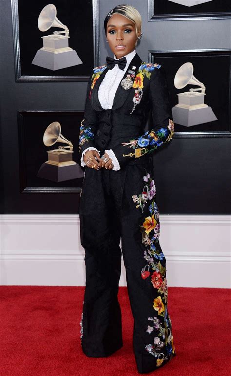 Janelle Monae – 2018 Grammy Awards in New York • CelebMafia