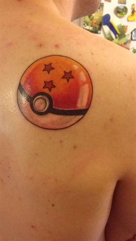 We did not find results for: Since everyone is sharing their Pokemon tattoos, here's my pokemon x dragonball tattoo. : pokemon