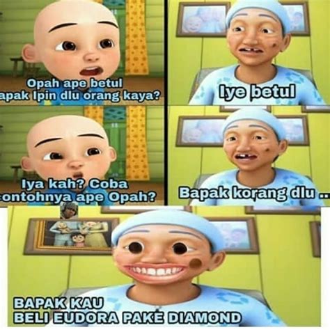 Kumpulan 11 Upin Ipin Meme Ulang Tahun Terupdate Sahil Fatihah Riset