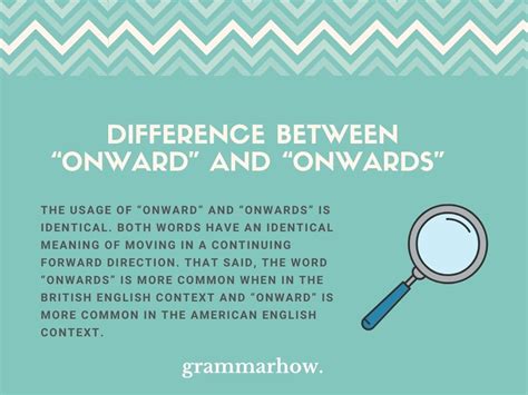 Onward Or Onwards Difference Explained Helpful Examples Trendradars