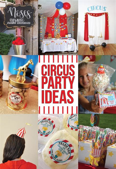 Circus Big Top Baby Shower Birthday Backdrop Personalize Circus Theme