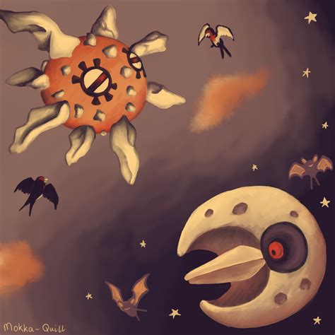 Pokemon Advent Challenge Day 6 Day And Night By Mokka Quill On Deviantart
