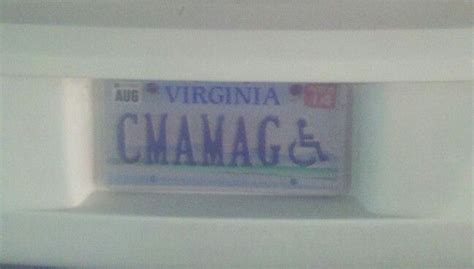 Cmamag License Plate Plates Personal Care