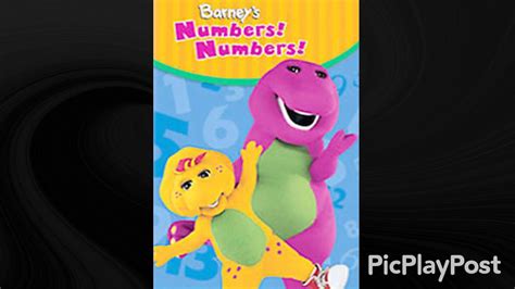 Opening To Barney Numbers Numbers 20042009 Dvd Youtube