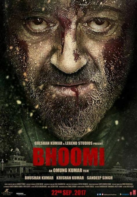 Bhoomi New First Look Poster Shows Sanjay Dutts Intense Killer Look