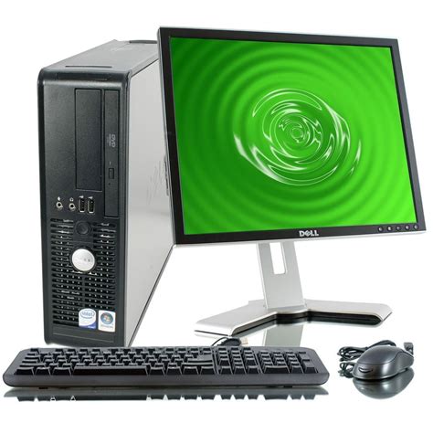 Dell Optiplex 780 Desktop Windows 10 Computer With Lcd Monitor Bundle