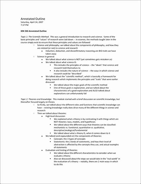 This section provides guidelines on how to construct a solid introduction to a scientific paper including background information, study question, biological rationale, hypothesis, and general approach. 9 Scientific Project Outline Template - SampleTemplatess ...