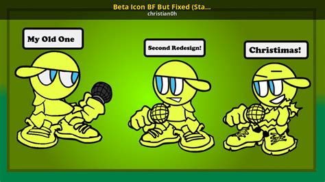 Beta Icon Bf But Fixed Standard Update Friday Night Funkin Mods
