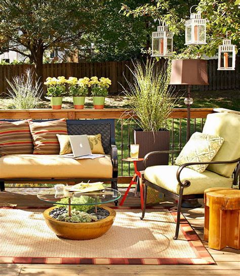 I love all the bright colors! Deck decorating ideas - How to plan and design an outdoor ...
