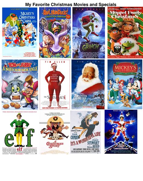 My Favorite Christmas Movies And Specials By Darthraner83 On Deviantart