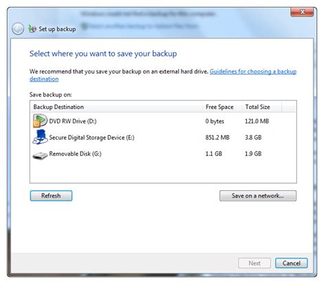 How To Backup Your Files In Windows 7 Backup Howto