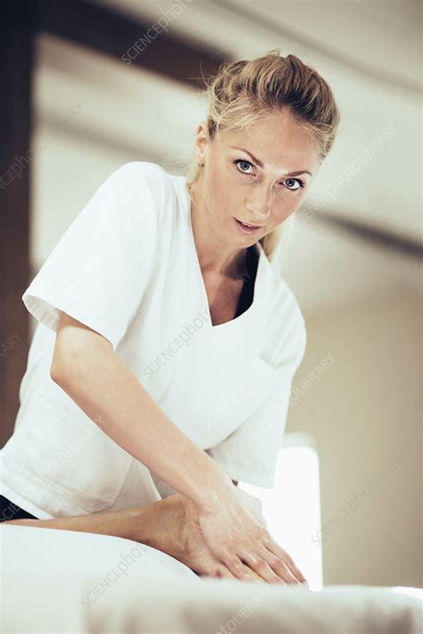Portrait Of Female Physical Therapist Stock Image F0247807 Science Photo Library