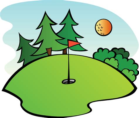 Golf Course Clip Art at Clker.com - vector clip art online, royalty