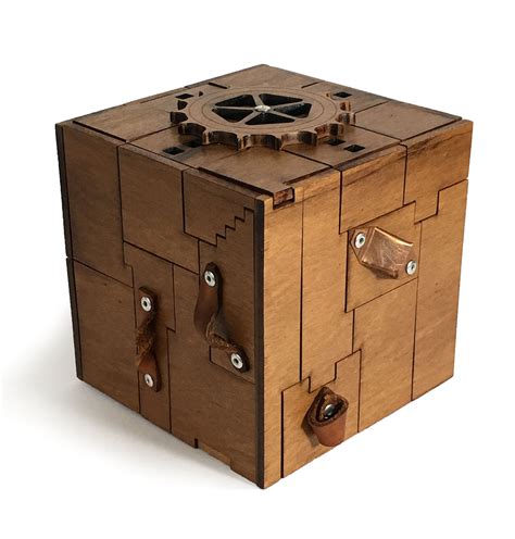 Tnt Steampunk Tigerwood Puzzle Box