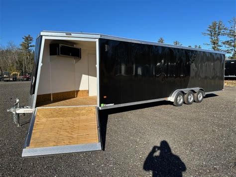 2023 Neo Trailers 75x295 Aluminum Enclosed 56 Place Snowmobile