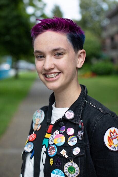 Non Binary Teen Prepares For First Pride Cbc News