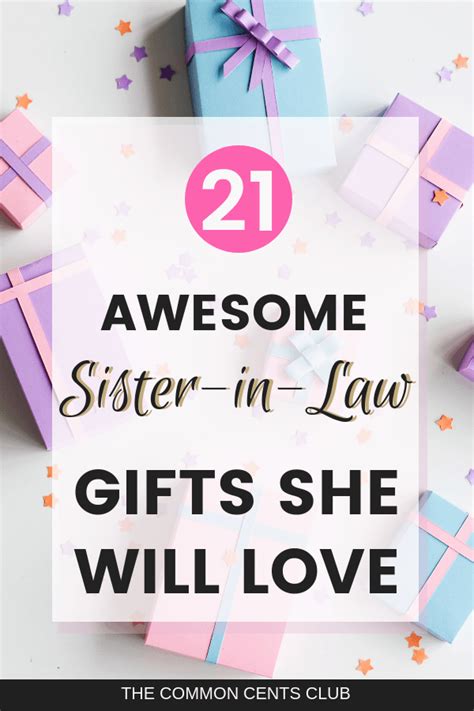 Check spelling or type a new query. 21 Gifts for Sister-in-Law *Birthday & Christmas Gift ...