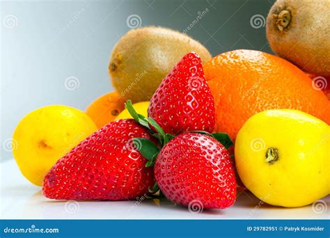 Fresh Fruits Selection Stock Image Image Of Freshness 29782951