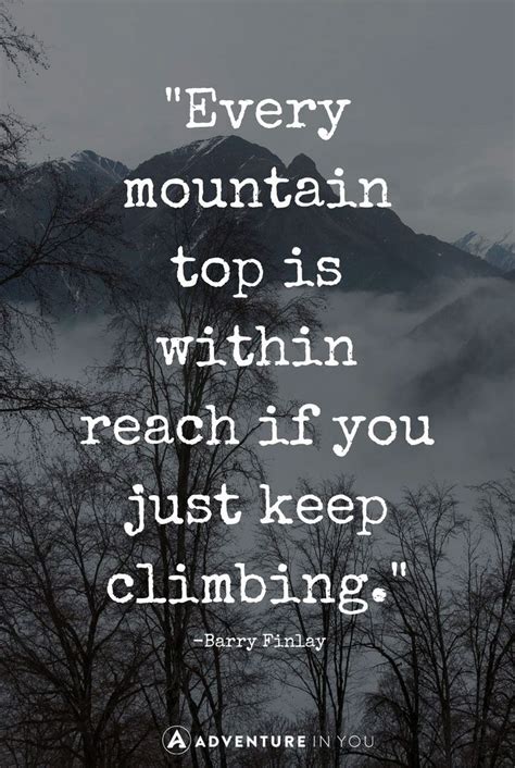 Inspirational Quotes About Strength Mountain Quotes Looking For Some
