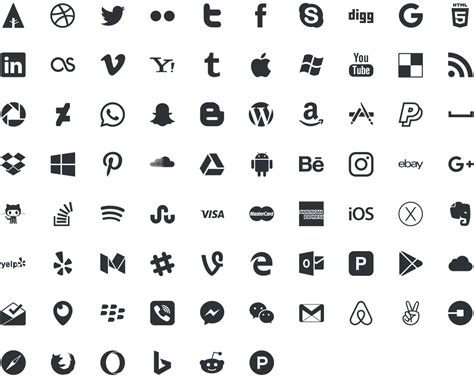 30 Free Psd Icons Packs In Different Formats And For Many Goals