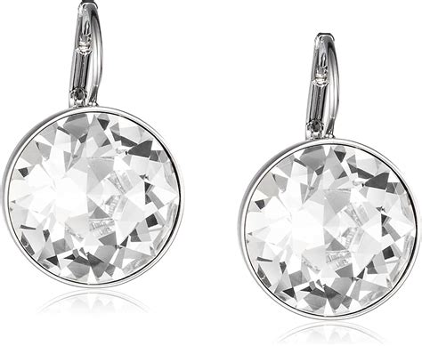 Swarovski Women Stainless Steel Dangle Drop Earrings Amazon