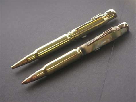 Make Your Own Rifle Cartridge Pen Blanks 6 Steps With Pictures