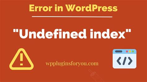 How To Fix WordPress Fatal Error Undefined Index YouTube