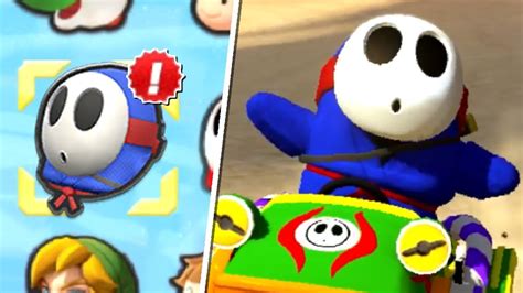 Play As Shy Guy Ninja In Mario Kart 8 Deluxe Youtube