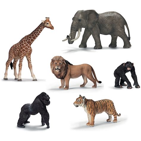 Check spelling or type a new query. Schleich® Jungle Animals - Pack of 6 - HE1113600 | Hope ...